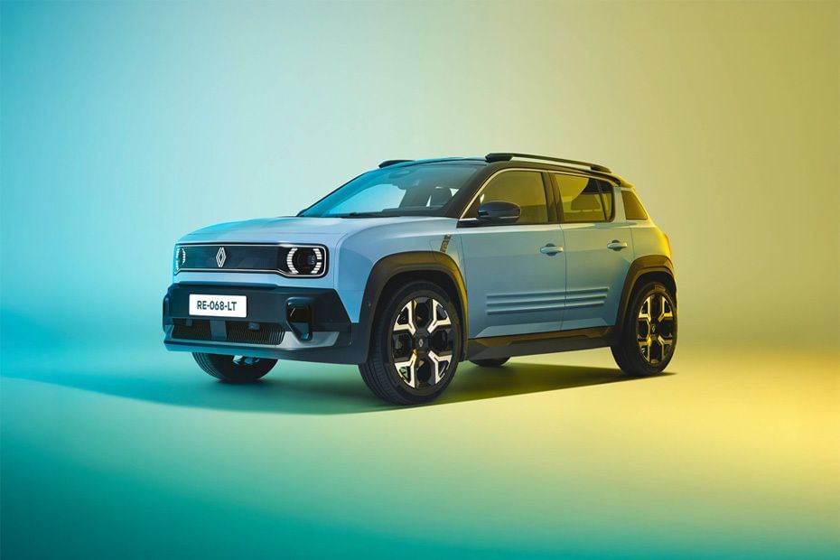 رينو  4 Front angle low view