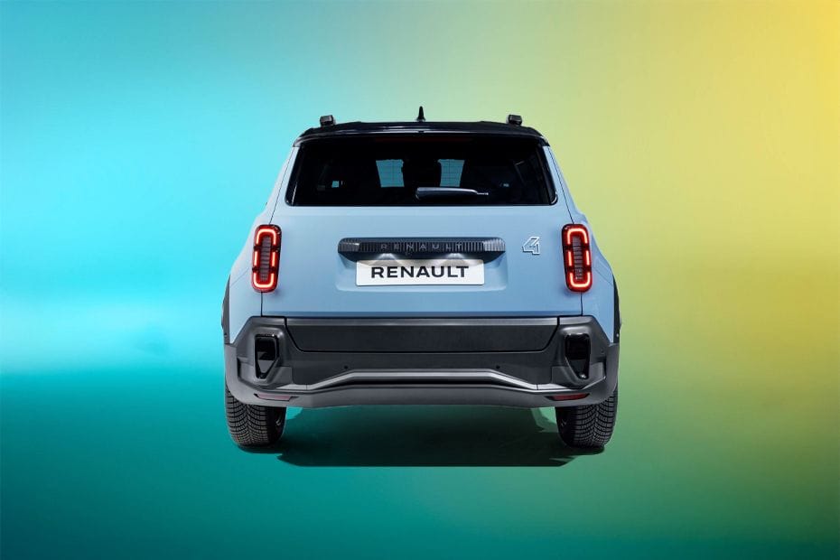 Full Rear View of Renault 4