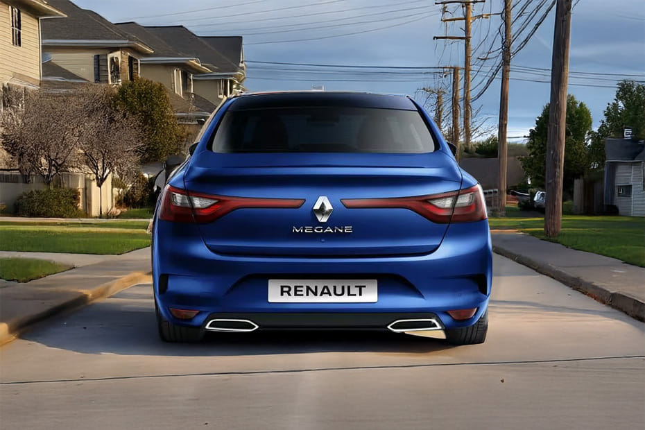 Full Rear View of رينو ميجان