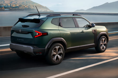 داستر Rear angle view