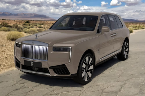 Rolls Royce  Cullinan Front angle low view