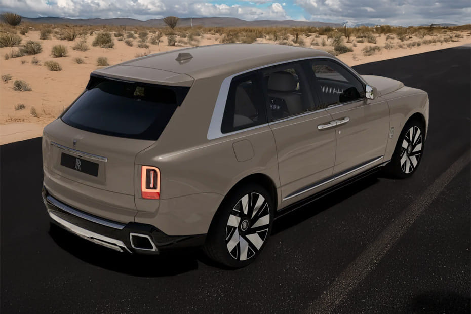Cullinan Rear angle view