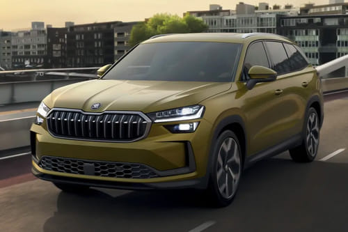 Skoda  Kodiaq Front angle low view