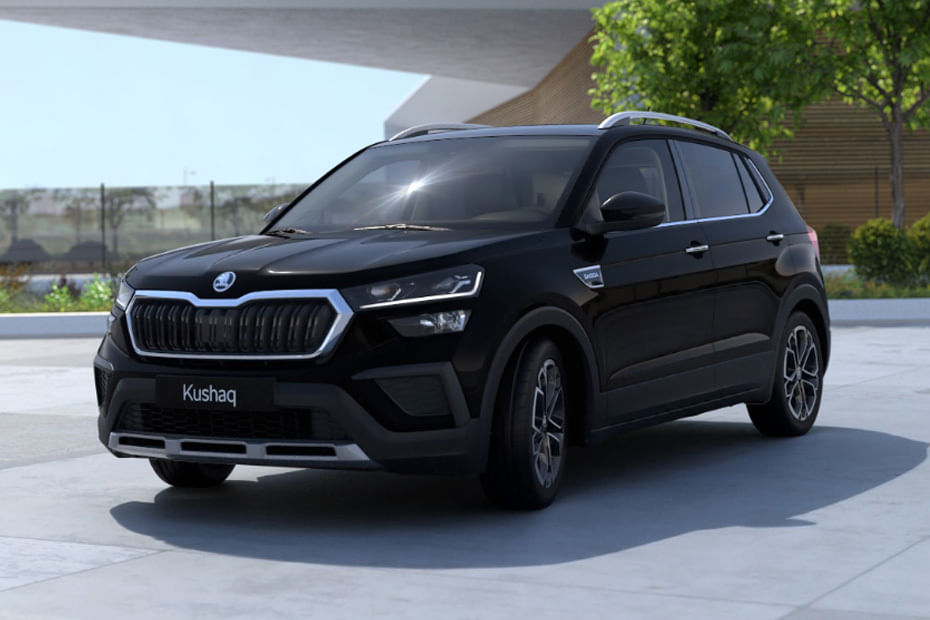 Skoda  Kushaq Front angle low view