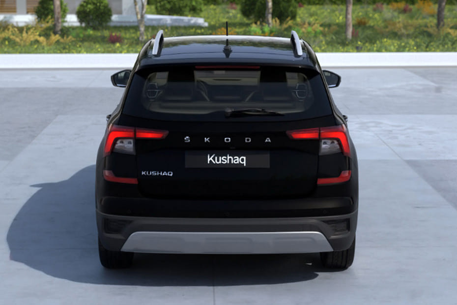 Full Rear View of Skoda Kushaq