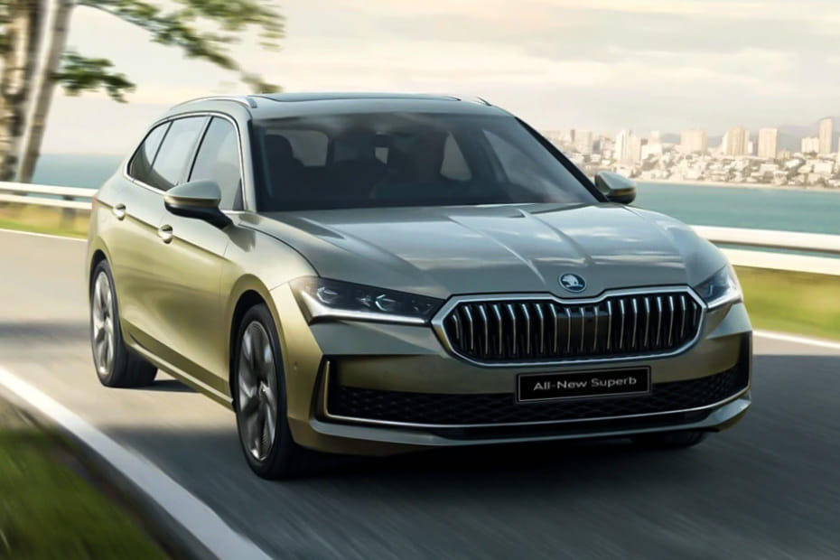 Skoda Superb Wagon Front Medium View