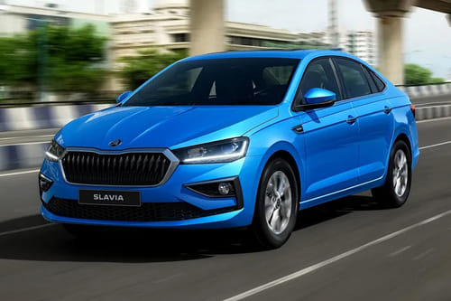 Skoda  Slavia Front angle low view