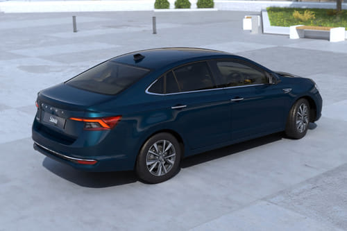 Slavia Rear Medium Side View
