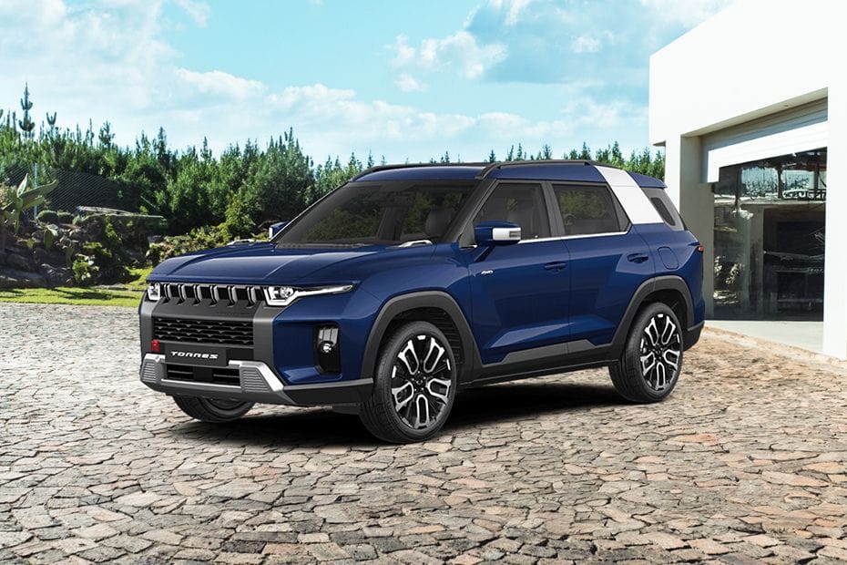 Ssangyong Torres Front Cross Side View