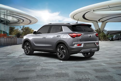 Rear Cross Side View of Ssangyong Korando
