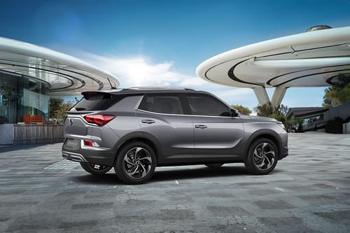 Korando Rear Medium Side View