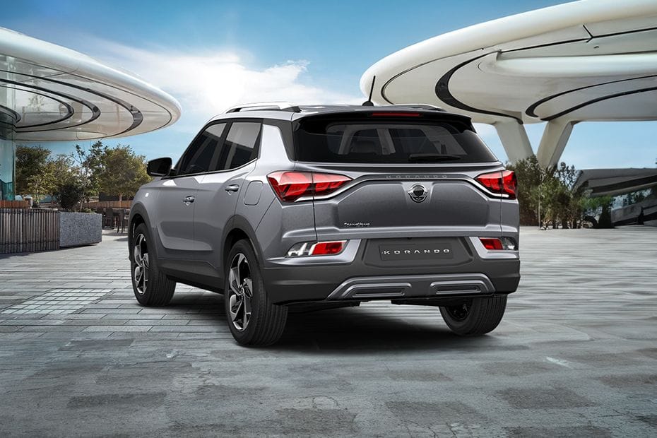 Rear Medium View of Ssangyong Korando