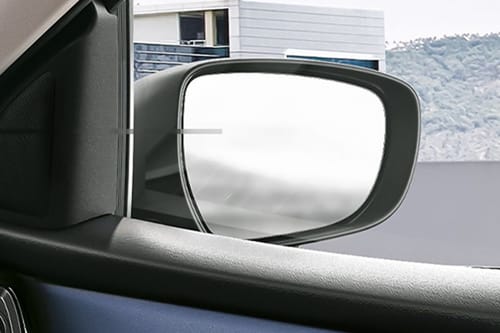Suzuki Baleno Drivers Side Mirror Rear Angle