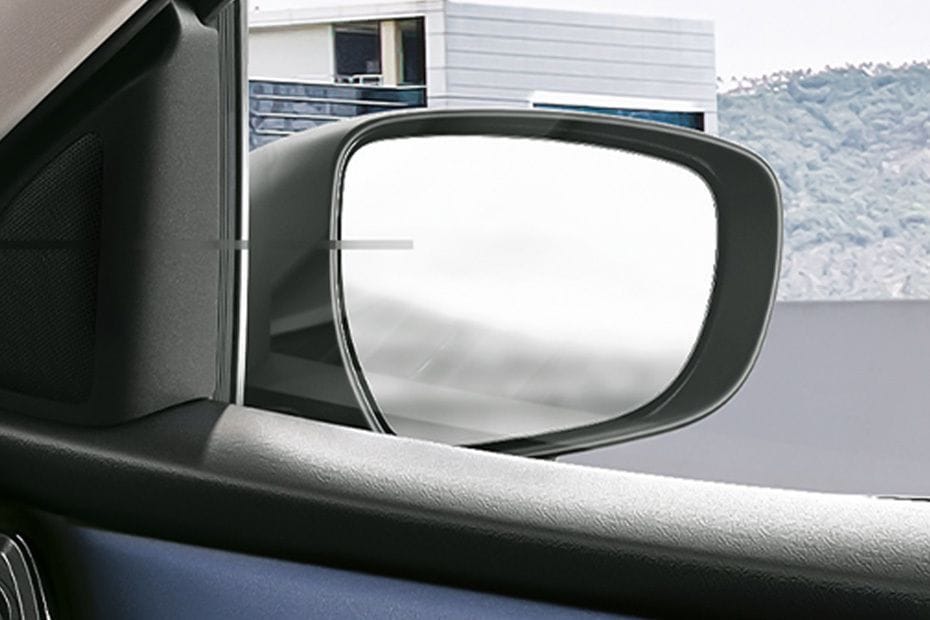 Suzuki Baleno Drivers Side Mirror Rear Angle in Saudi Arabia