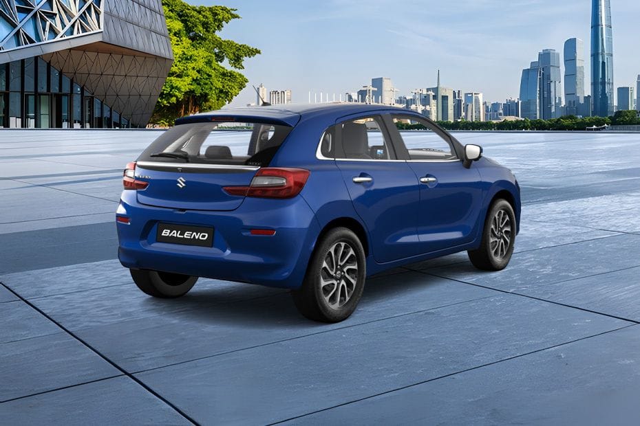Baleno Rear angle view in Saudi Arabia