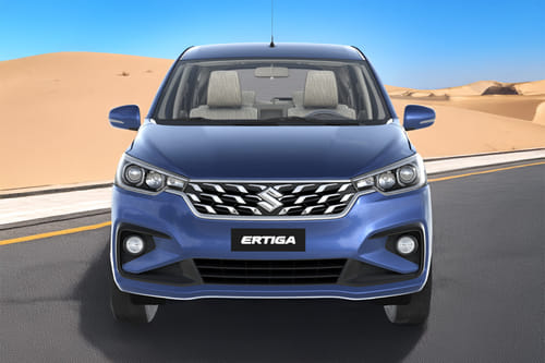 Full Front View of Ertiga