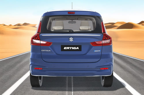 Full Rear View of Suzuki Ertiga