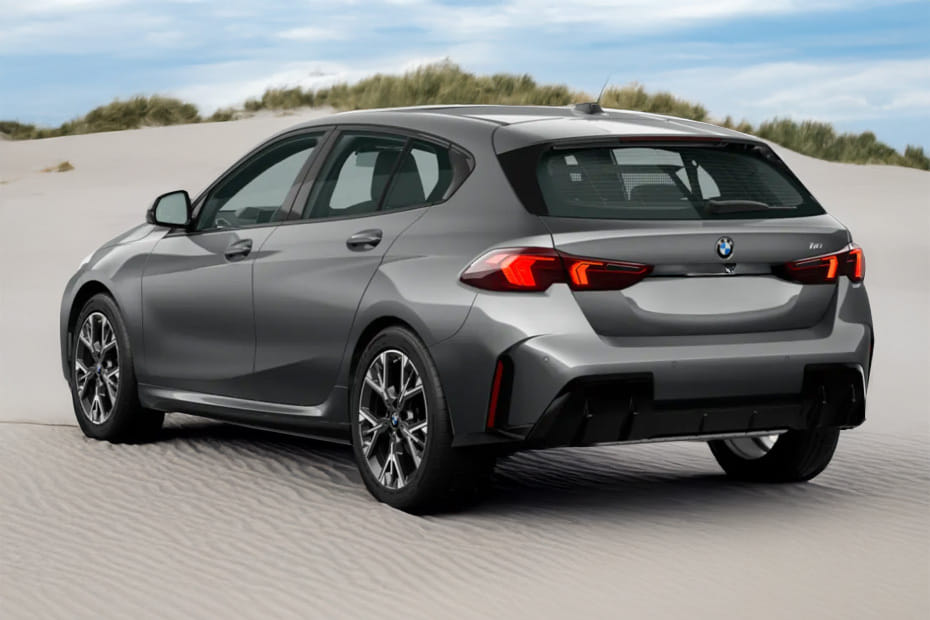 Rear Cross Side View of BMW 1 Series