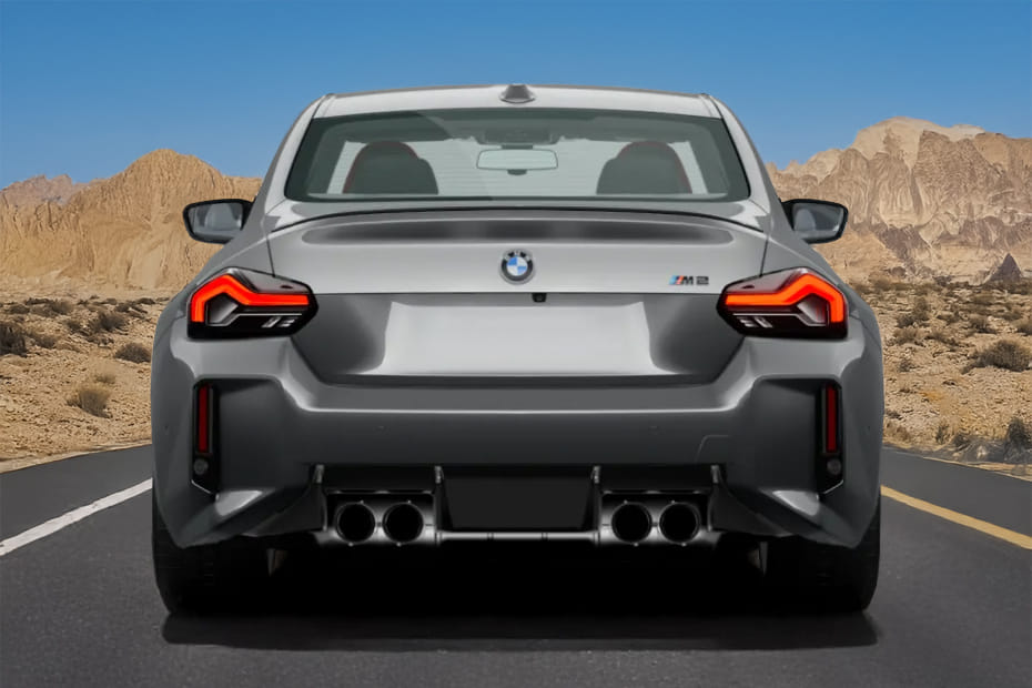 Full Rear View of بي إم دبليو M2