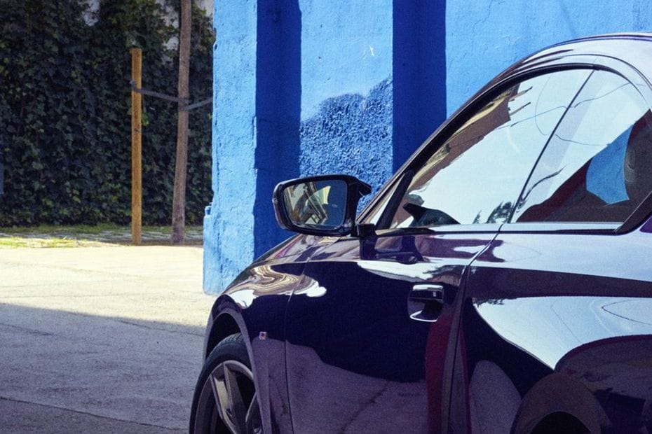 BMW 2 Series Coupe Drivers Side Mirror Rear Angle in Saudi Arabia