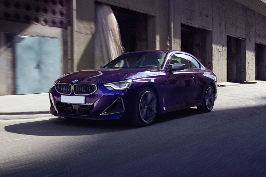 BMW 2 Series Coupe Front Side View in Saudi Arabia