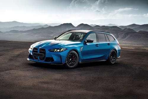 BMW  M3 Touring Front angle low view