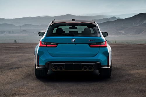 Full Rear View of BMW M3 Touring