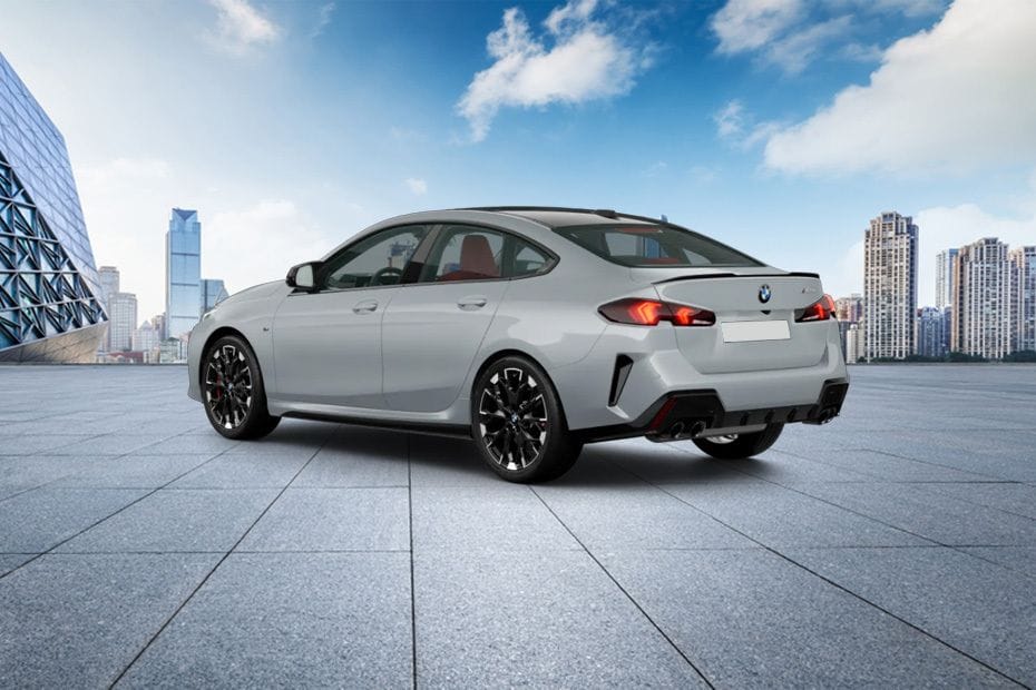 Rear Cross Side View of BMW 2 Series Gran Coupe