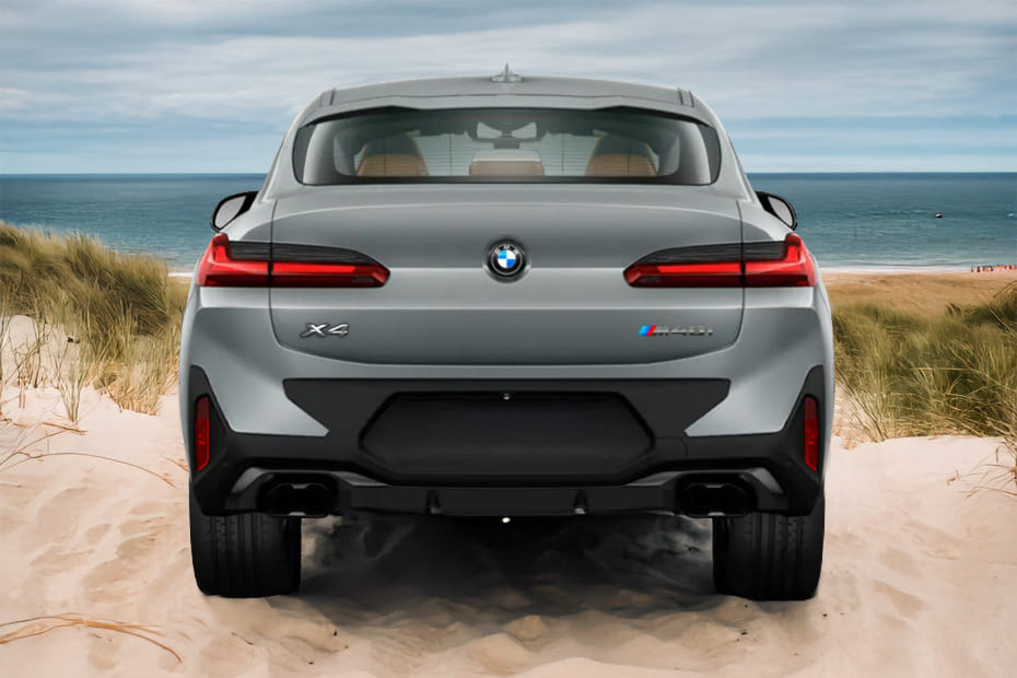 Full Rear View of BMW X4