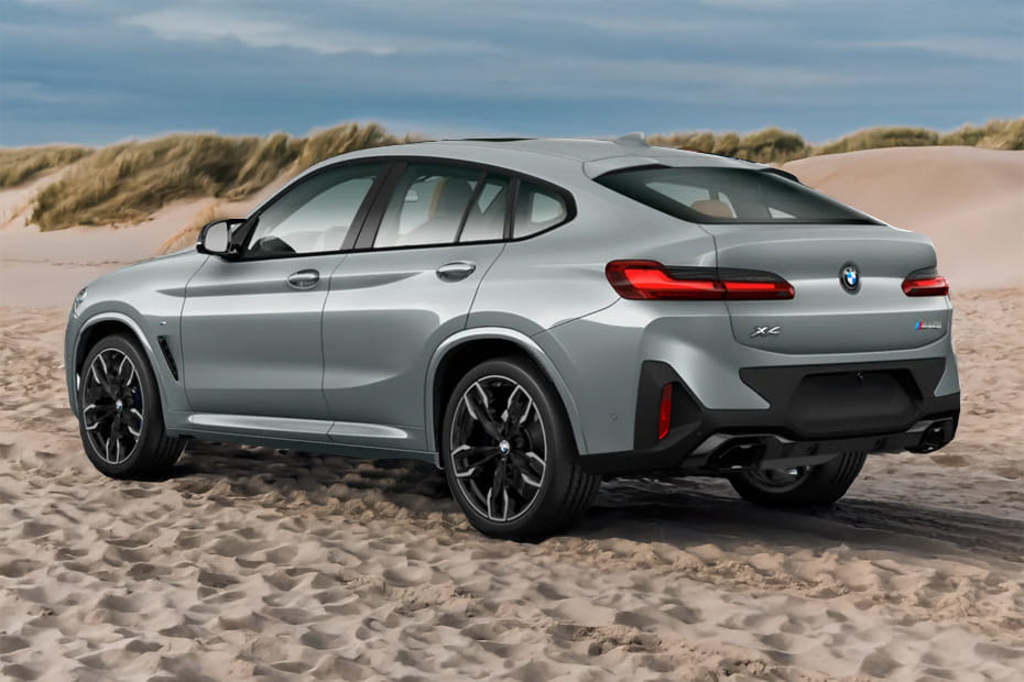 Rear Cross Side View of BMW X4
