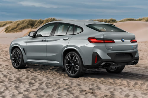 Rear Cross Side View of BMW X4
