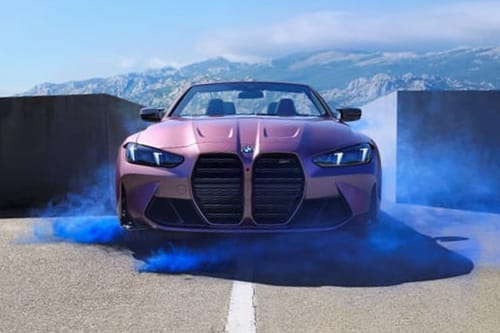 Full Front View of M4 Convertible