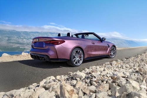M4 Convertible Rear angle view