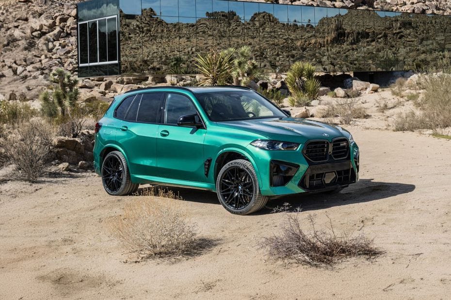 بي إم دبليو  X5 M Front angle low view