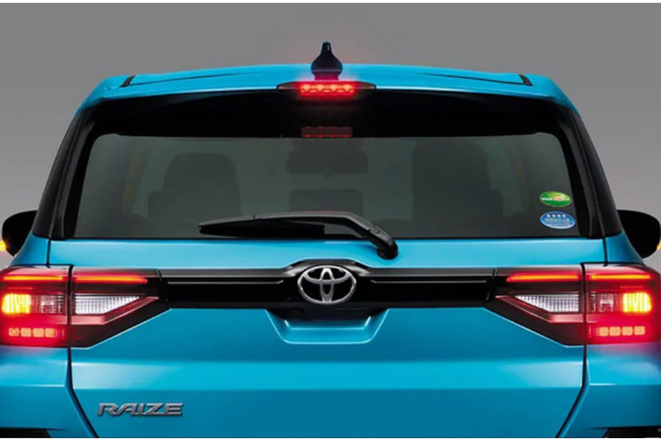 رايز Rear angle view