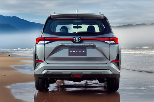 Full Rear View of Toyota Veloz