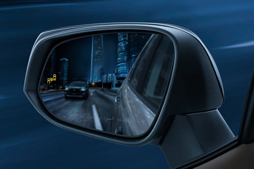 Toyota RAV4  2021-2025 Drivers Side Mirror Rear Angle