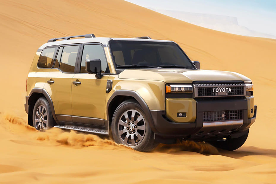 Toyota Land Cruiser Prado Front Medium View