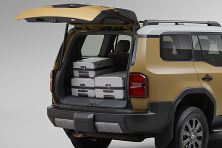 Trunk Open Closer View of Land Cruiser Prado