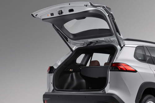 Trunk Open Closer View of Corolla Cross