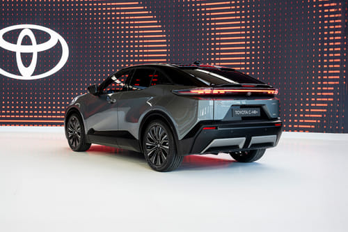 Rear Medium View of تويوتا سي-إتش آر بلس