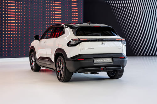 Rear Cross Side View of Toyota Urban Cruiser 2026