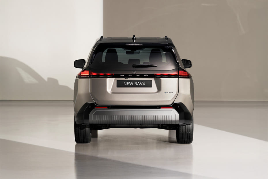 Full Rear View of Toyota RAV4 2026