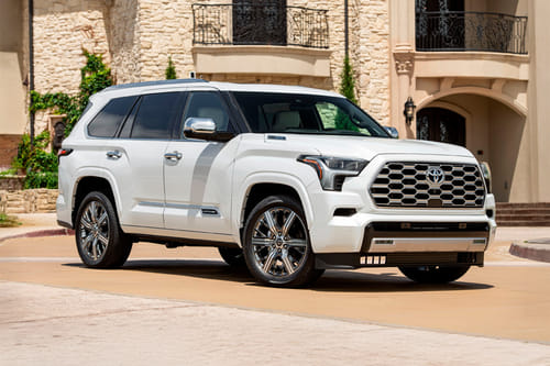 Toyota Sequoia Front Medium View