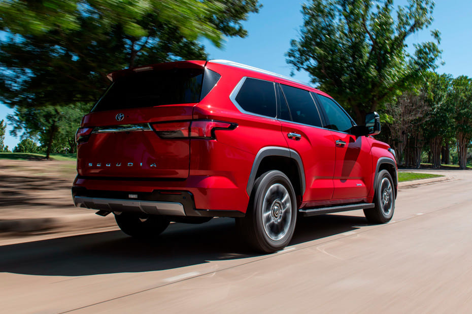 Sequoia Rear angle view