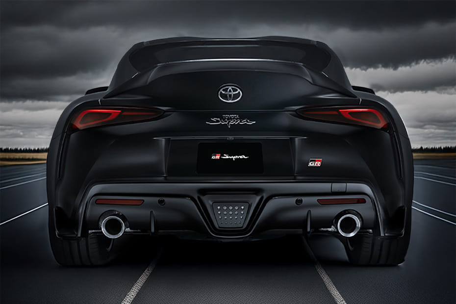 Full Rear View of تويوتا سوبرا