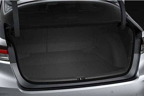 Trunk Open Closer View of Corolla