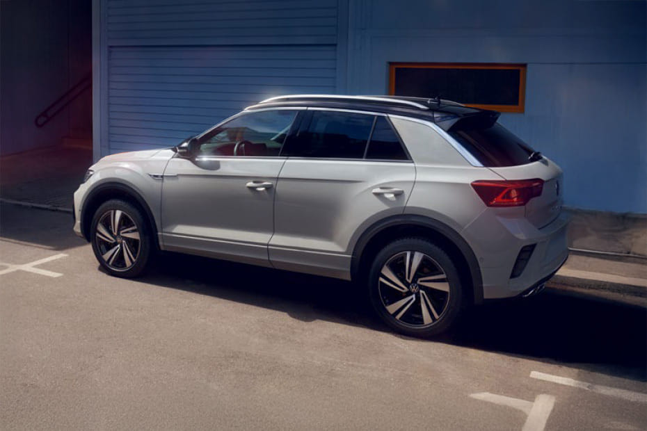 Rear Cross Side View of Volkswagen T Roc