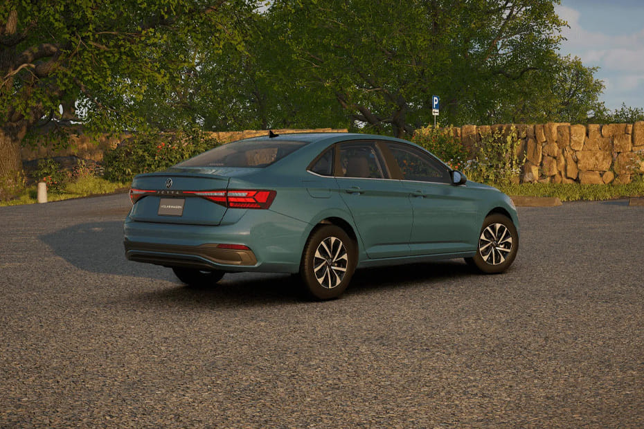Jetta Rear angle view