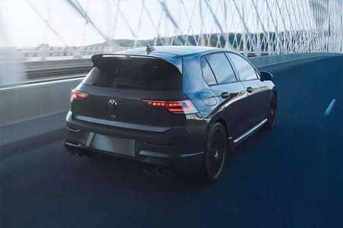 Golf R Rear angle view